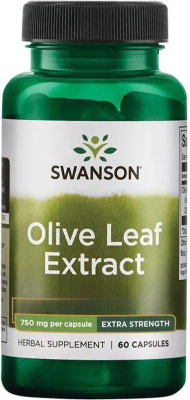Swanson - Olijfbladextract - 120 Capsules - 20% Oleuropeïne