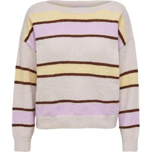 ONLMUSSA LIFE PULLOVER CC KNT - Pumice Stone/W