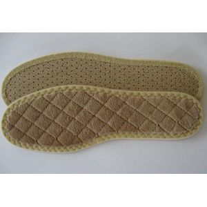 Debe Kids Warm 'n Cozy Luxe Inlegzolen Maat 24 - Kinderen - Super Zacht - Microvezel - Leder - Jongens & Meisjes