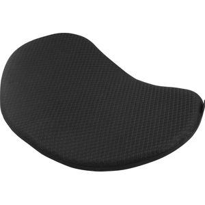 Traagschuim orthopedisch autostoelkussen - zwart lendensteunkussen voor ergonomische zitverhoging, auto bureaustoel