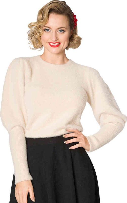 Dancing Days - LUXURY SOFT Gebreide trui - S - Creme