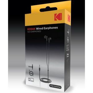 Kodak - 100 - Wired Earphones - Bedrade Koptelefoon - 3.5MM - 1.2M