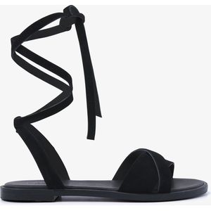 VIA VAI Harita Zen Sandalen - Zwart - Maat 38