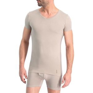 Noshirt Lite Cotton - Ondershirt - Reguliere V-Hals - Invisible Khaki - L