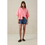 Sissy-Boy - Blouse - Roze - Korte Mouwen - Loose Fit
