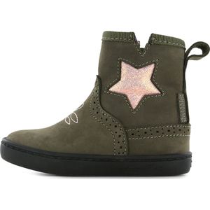 Laarzen | Meisjes | Dark Green | Leer | Shoesme | Maat 25