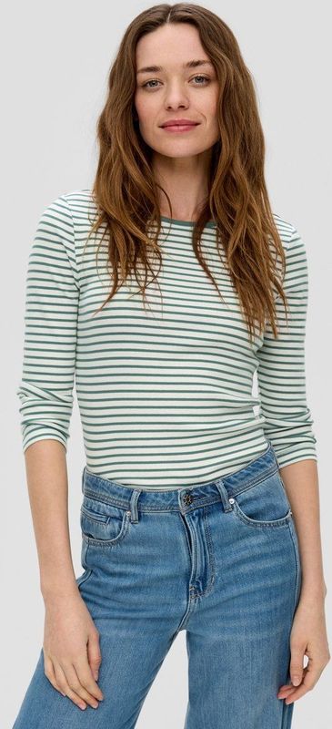 s.Oliver Damesshirt met lange, 65g0, 40