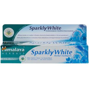 6x Himalaya Herbals Kruidentandpasta Sparkly White 75 ml