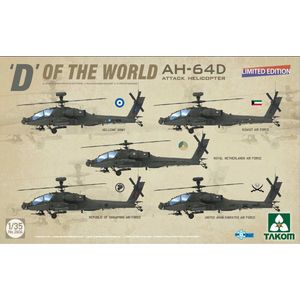1:35 Takom 2606 D Of The World AH-64D Apache Longbow Attack Helicopter