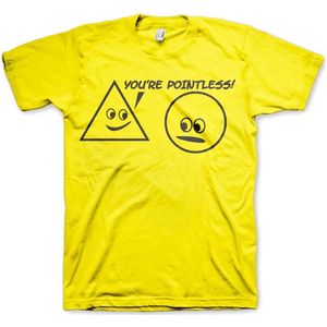 Hybris You're Pointless T-Shirt Yellow-S