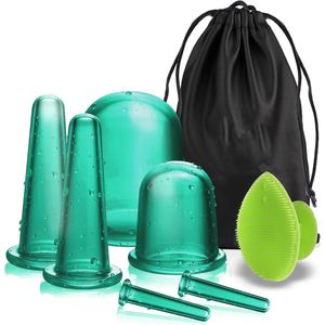 MKSS® Cellulite Massage Apparaat - Massage Apparaat - Anti Cellulitis Apparaat - Cupping Cups - Groen