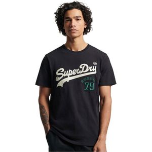 SUPERDRY Vintage Vl Interest T-shirt Heren - Black - XS
