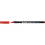 edding-1300 teken/kleur stift rood  1ST 3 mm /  4-1300002