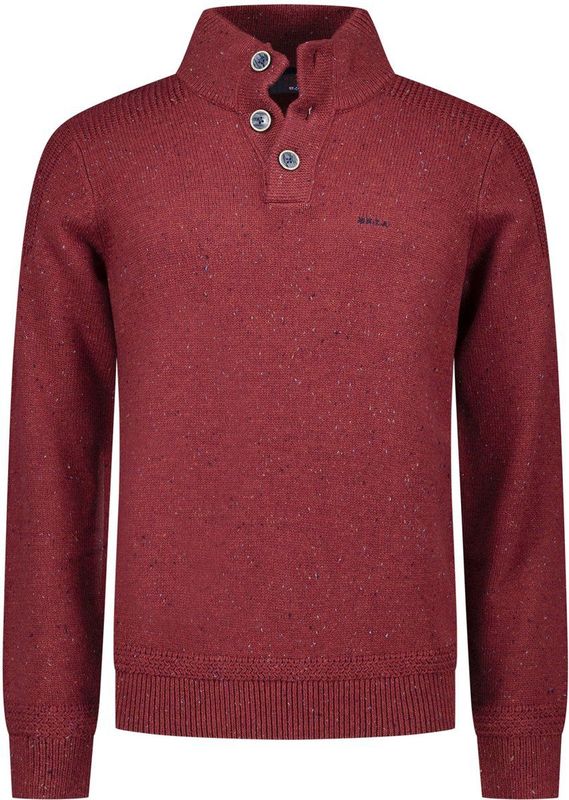 NZA New Zealand - 25HN475 - Trui - Normale Pasvorm - Halve Rits