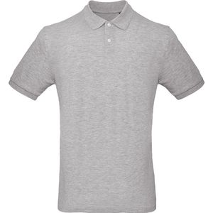 B&C Men's organic polo shirt CGPM430 - Heather Grey - 3XL