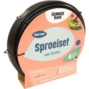 SummerRain - beregeningssysteem - sproeiset borders - 4 sproeiers - 16 m²