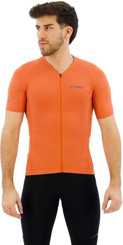 Northwave Blade Korte Mouw Wielertrui Oranje XS Vrouw