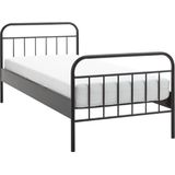 Beter Bed Alex Metalen Bedframe - Twijfelaar - 120x200cm - Zwart