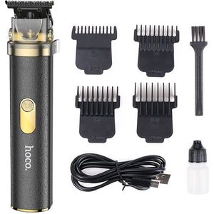 Hoco - HP22 - Tondeuse - Zwart - USB Oplaadbaar - Ruis Onderdrukking