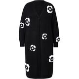 MIAMODA Gebreid vest  zwart