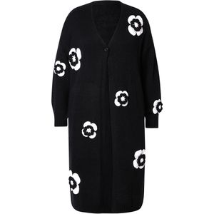 MIAMODA Gebreid vest  zwart