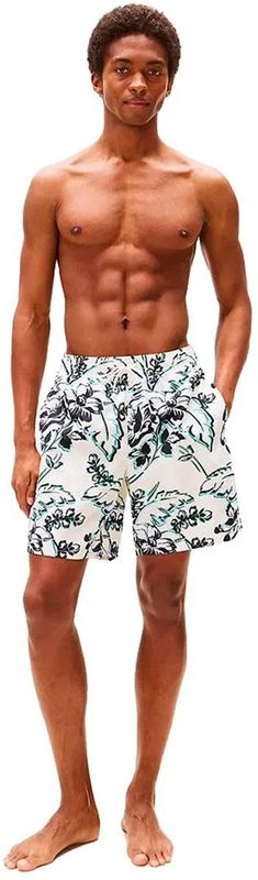 Tommy Hilfiger Um0um03571 Zwembroek Wit S Man