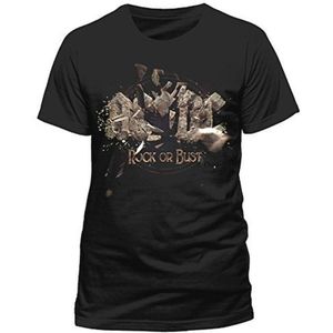 Unisex Rock OR Bust Fanshirt van 100% Katoen