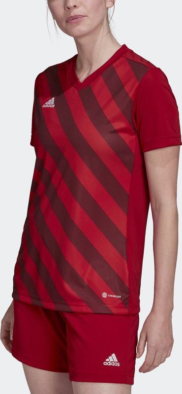 adidas Performance Entrada Graphic Voetbalshirt - Dames - Rood