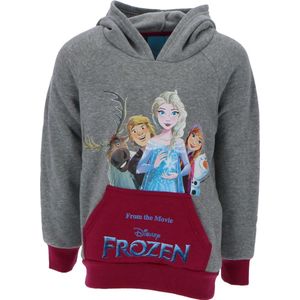 Disney Frozen Meisjes Hoodie Grijs Maat 98