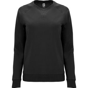 Zwarte dames sweater Annapurna 100% katoen merk Roly maat 2XL