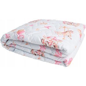 Luchtige Kinderdeken Eenhoorn 100x135cm - Zomer, Antiallergisch