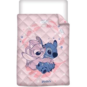 Disney Lilo & Stitch Sprei Cuddle - 140 x 200 cm - Polyester