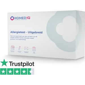 Homed-IQ - Allergietest Uitgebreid - Thuistest - Gecertificeerd Laboratorium - Laboratorium Test