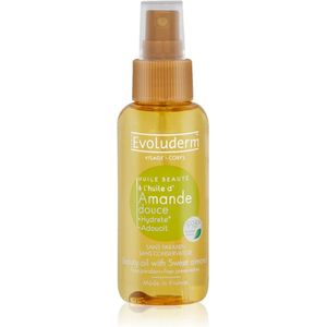 Evoluderm Beauty Oil voor uw huid en haar met Amandel Extract 100ml