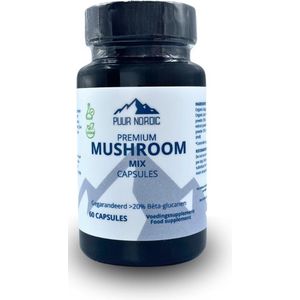 Premium Mushroom Mix Capsules-Puur Nordic