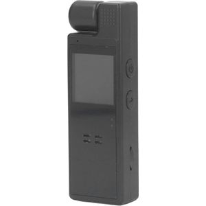 Bodycam Mini-Verborgen Lichaamscamera Met Verbeterde Clip Draagbare Camcorder Politiecamera 1080p Videocamera - 13 Inch Kleurenscherm