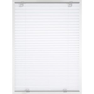 GARDINIA Solo Roof Window Pleated Blind, No Drilling Required, with Suction Cups, Opaque Folding Roller Blind, Includes All Mounting Parts, White, 95.3 x 100 cm