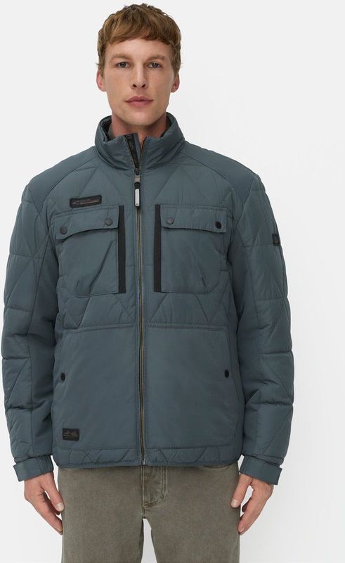 camel active Blouson met waterafstotende functie - Maat menswear-52 - Inktblauw