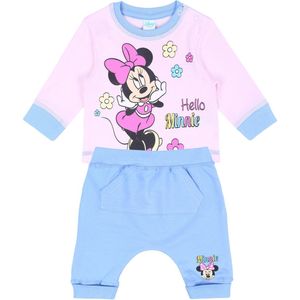 Blauw en roze babysetje Minnie DISNEY