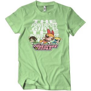 Power Puff Girls T-Shirt Powerpuff Girls T-Shirt WB-1-PPG001-DTF844 MintGreen-S