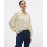 VERO MODA - VMAYLA LS SHIRT WVN GA BF - Dames - Blouses
