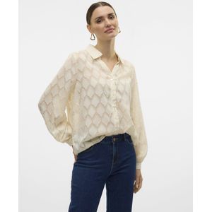 VERO MODA - VMAYLA LS SHIRT WVN GA BF - Dames - Blouses