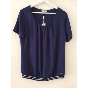 Sophia Perla Adora-Blauw-Blouse-maat 36