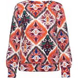 &Co Women sweater Dory big Ikat - Navy multi