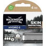 Wilkinson Sword Hydro 5 Skin Protection Premium Edition - Navulmesjes - 4 stuks