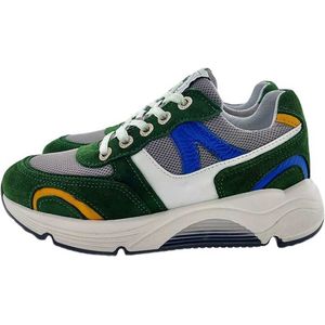 Develab 45997 veter sneaker groen, 34