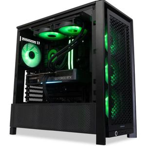Xenith - Epic Corsair Dark - Gaming PC - Ryzen 9 9950X3D - GeForce RTX 5090 - 64 GB RGB DDR5 - 4 TB SSD - Windows 11 Pro