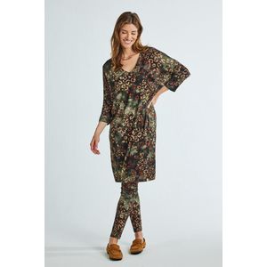 DIDI Dames Loose dress Lux Jungle blossom print maat 36