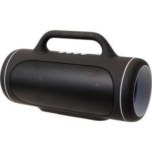 BRAINZ LED Boombox - Krachtige speakers - Bluetooth speaker - Zwart