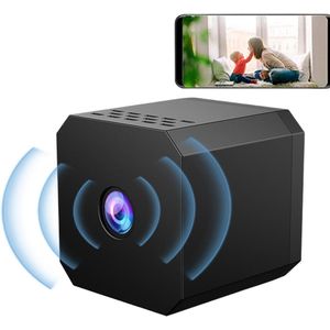 Gsedaox-Spy Camera-Verborgen Camera-Spycam-Nachtzicht-Beveiligingscamera-Incl 64GB SD-Kaart-Mini Camera-Zwart